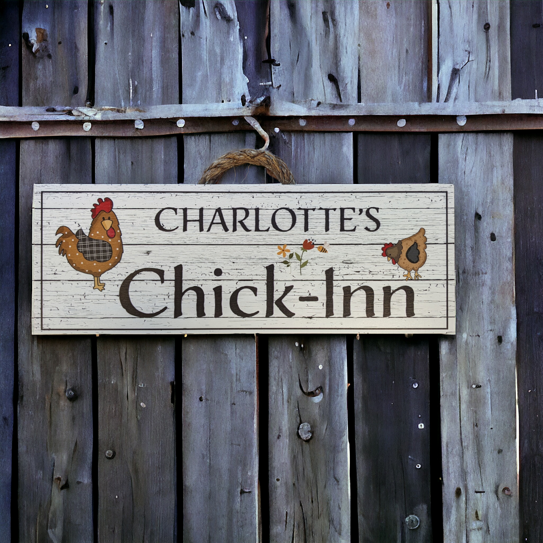 Chicken Coop Sign