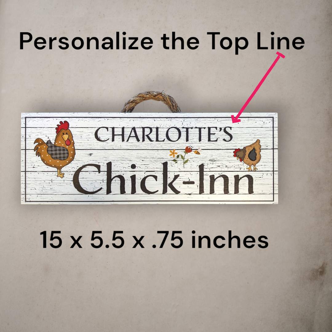 Chicken Coop Sign