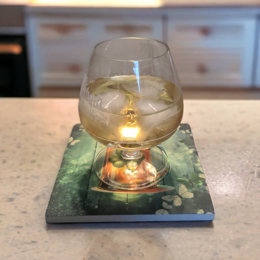 Set of 4 Ceramic St. Patrick's coasters