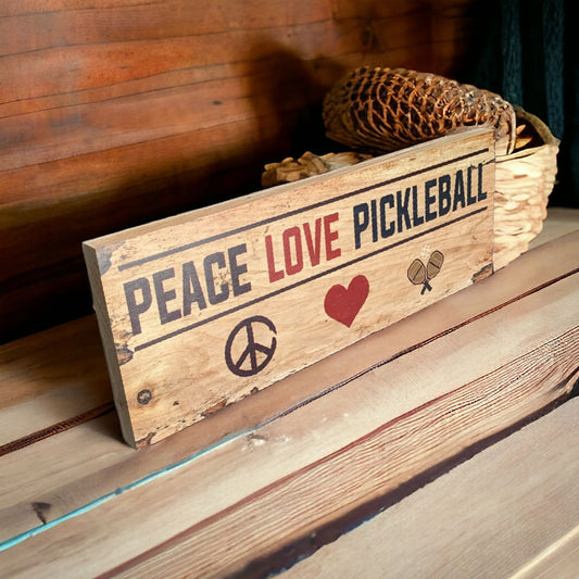 Pickleball Sign