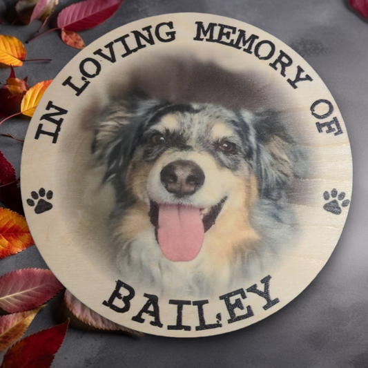 Pet Memorial Plaque