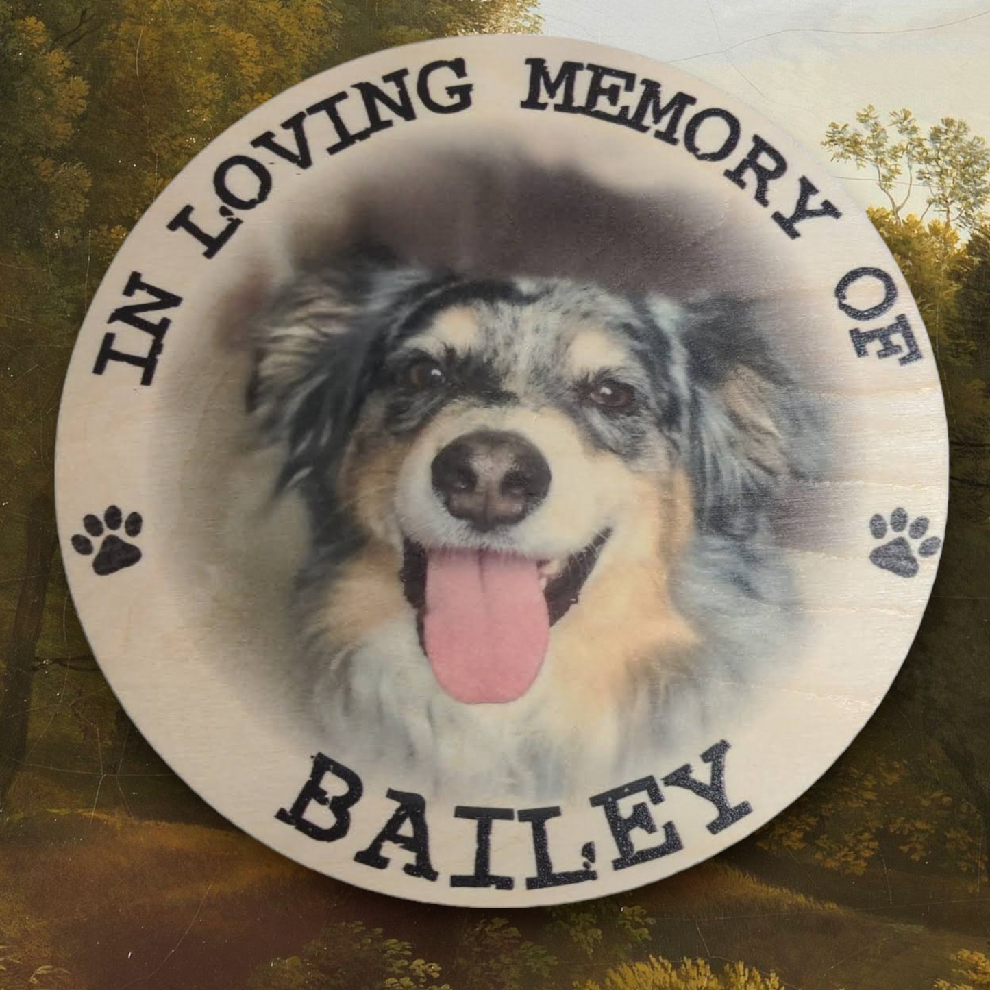 Pet Memorial Plaque