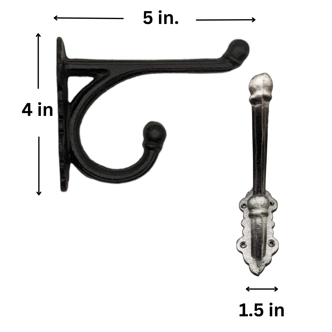 Large Rustic Coat Hook