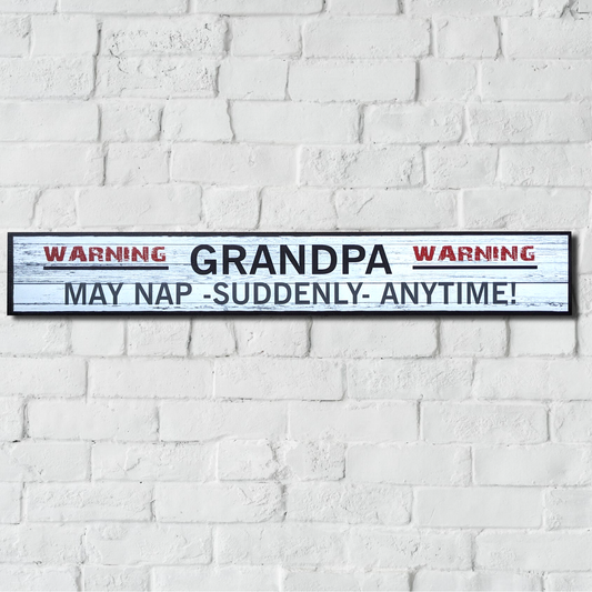 Personalized Warning Sign