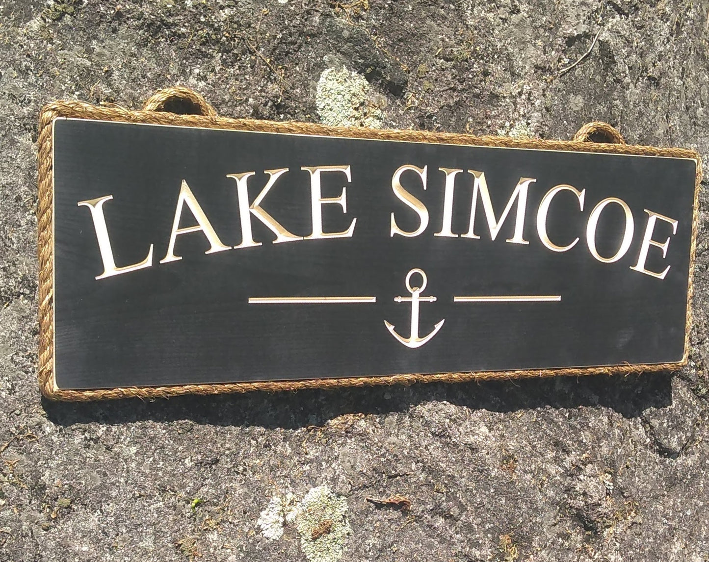 Lake Simcoe with Anchor - Maison Muskoka