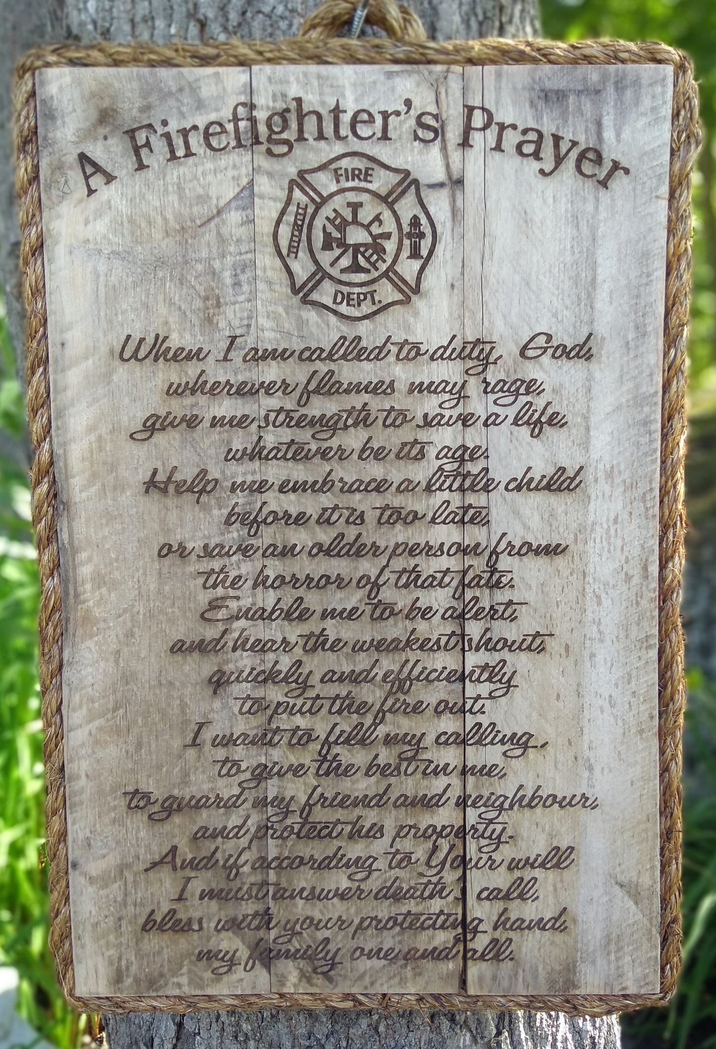Fireman's Prayer - Maison Muskoka