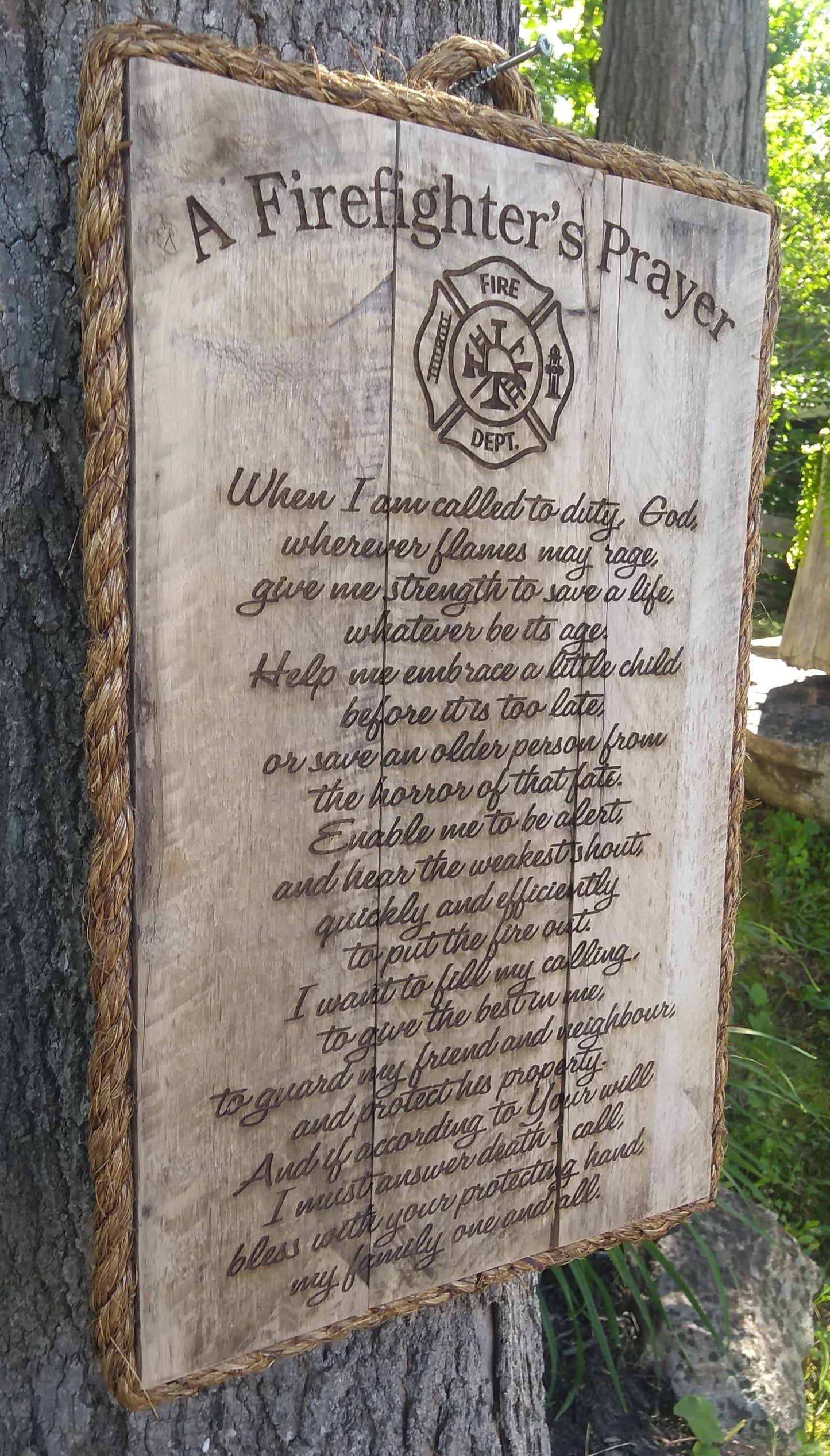 Fireman's Prayer - Maison Muskoka