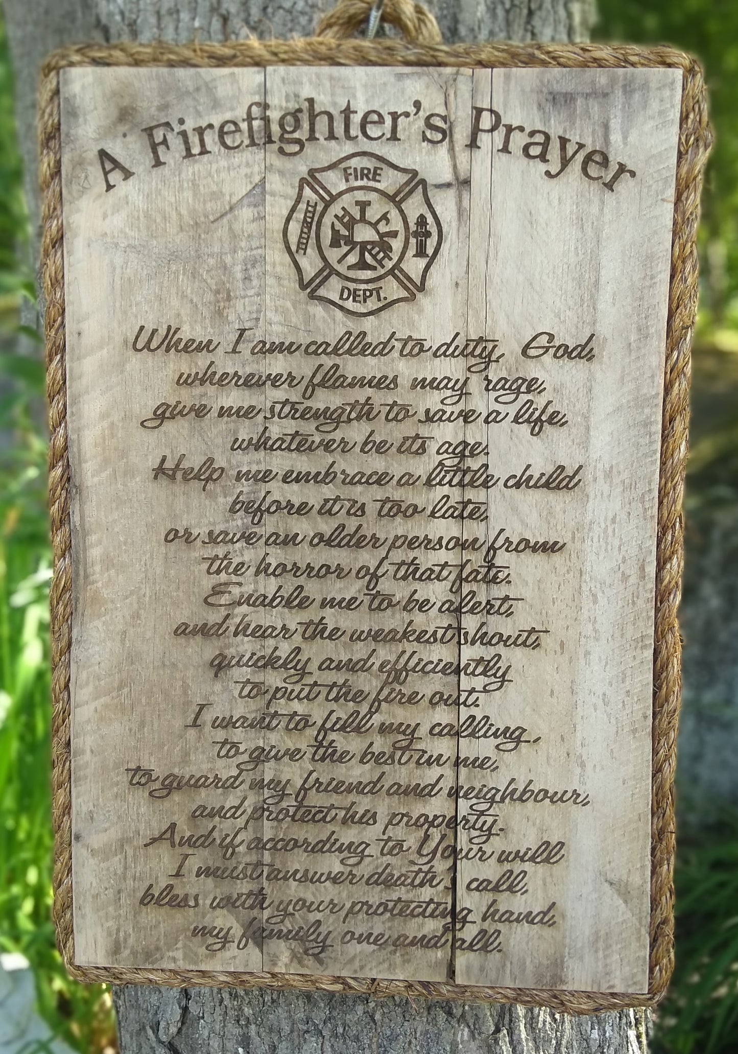 Fireman's Prayer - Maison Muskoka