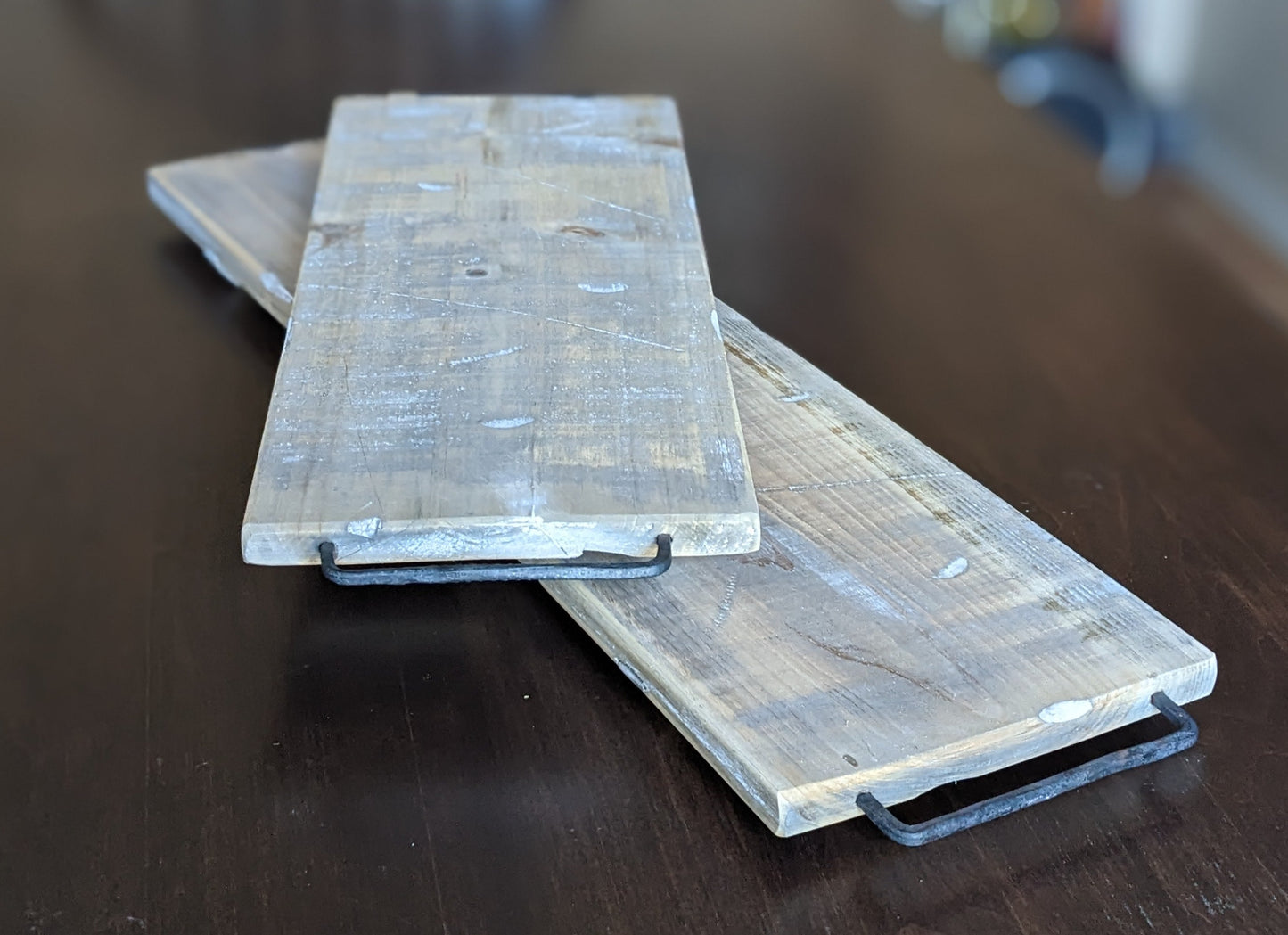 Whitewashed Serving Board