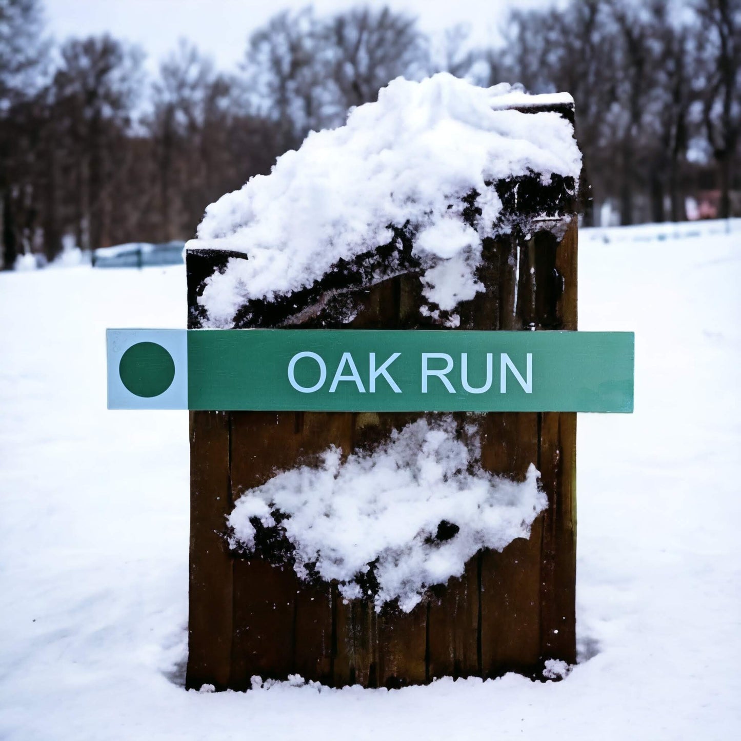 Ski Trail Signs