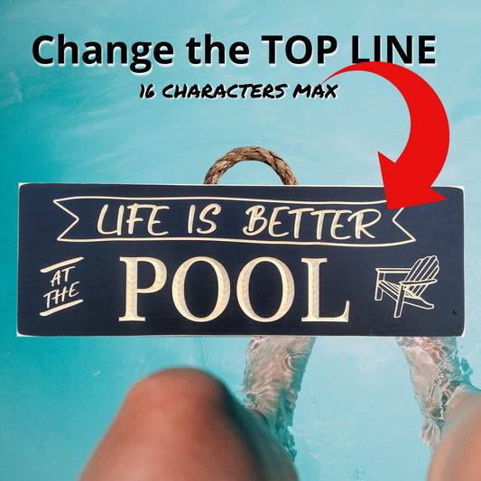 Pool Sign
