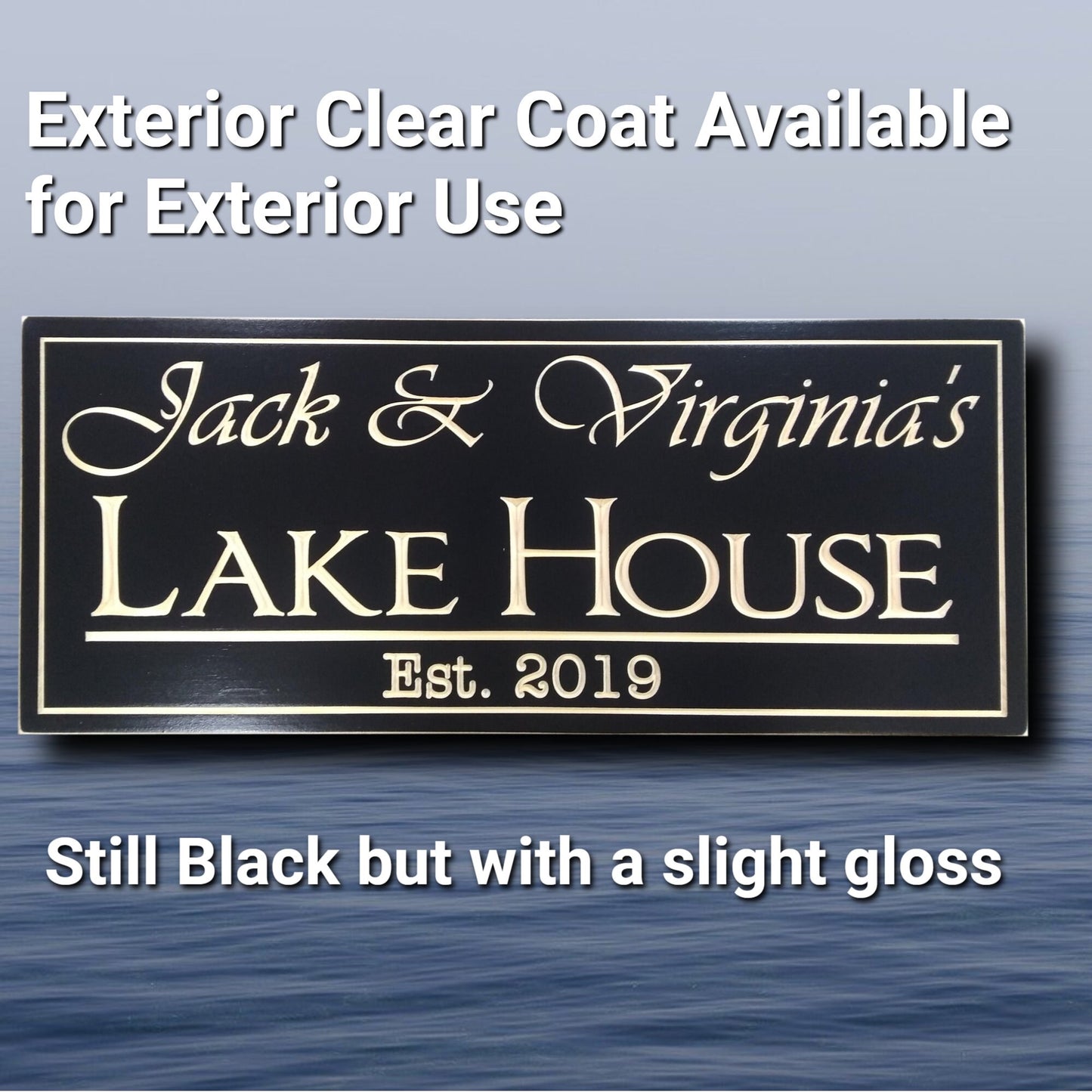 Custom Outdoor Lake House Sign,wood carved family sign