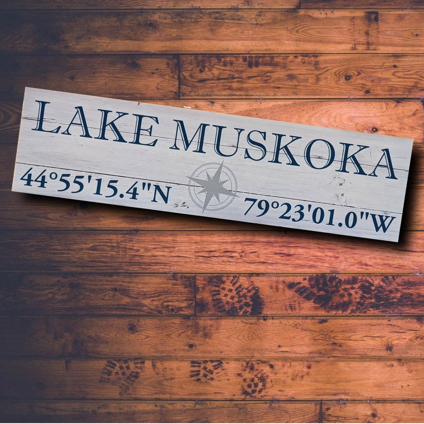 Personalized Coordinates Sign