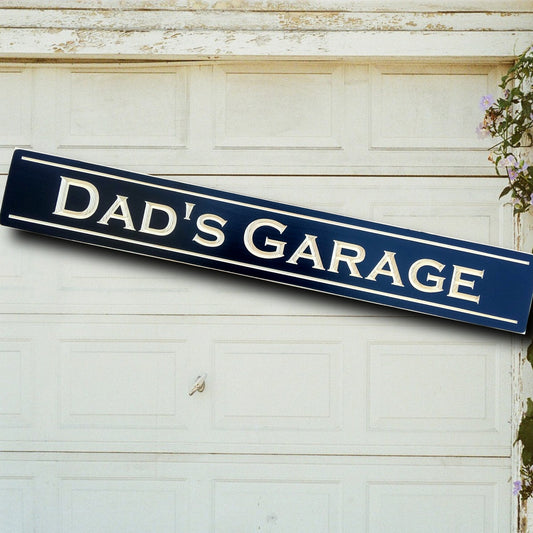 personalized wood sign,Dad's Garage, Custom wooden signs, workshop sign, Father's Day gift