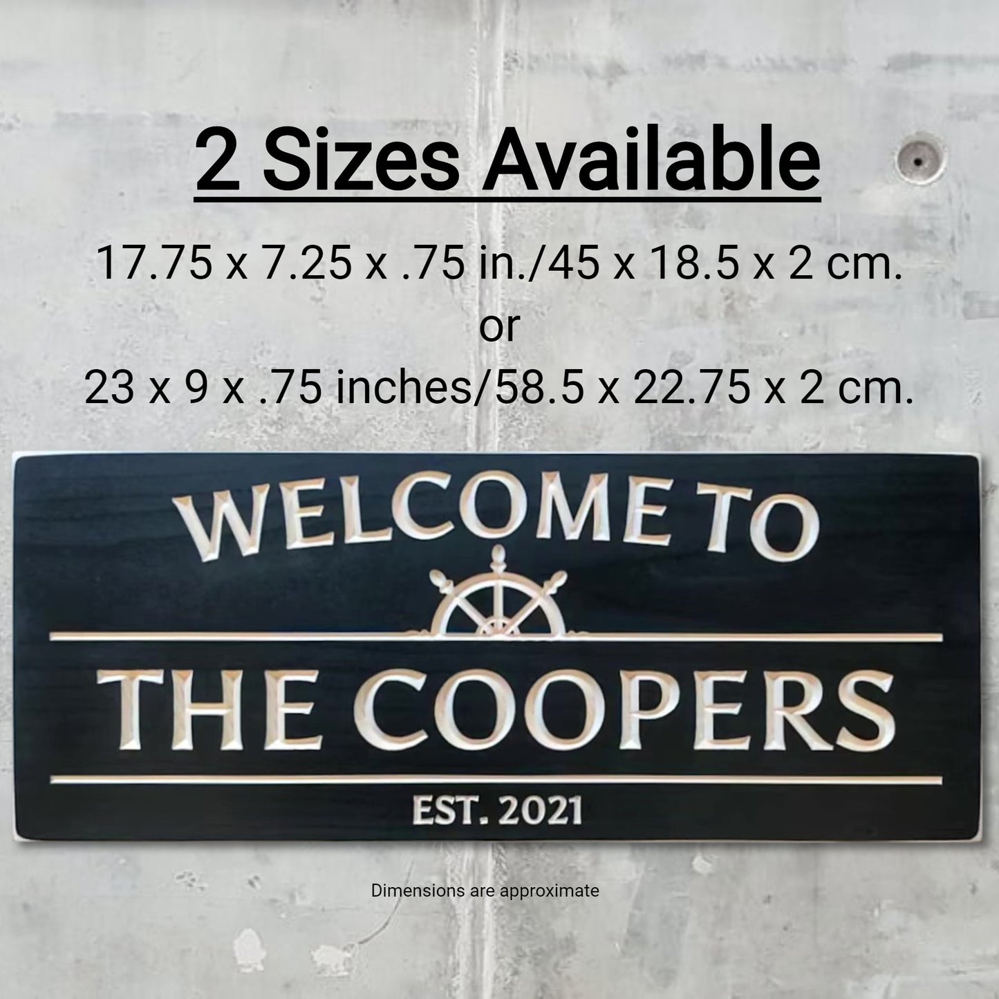 Welcome Sign