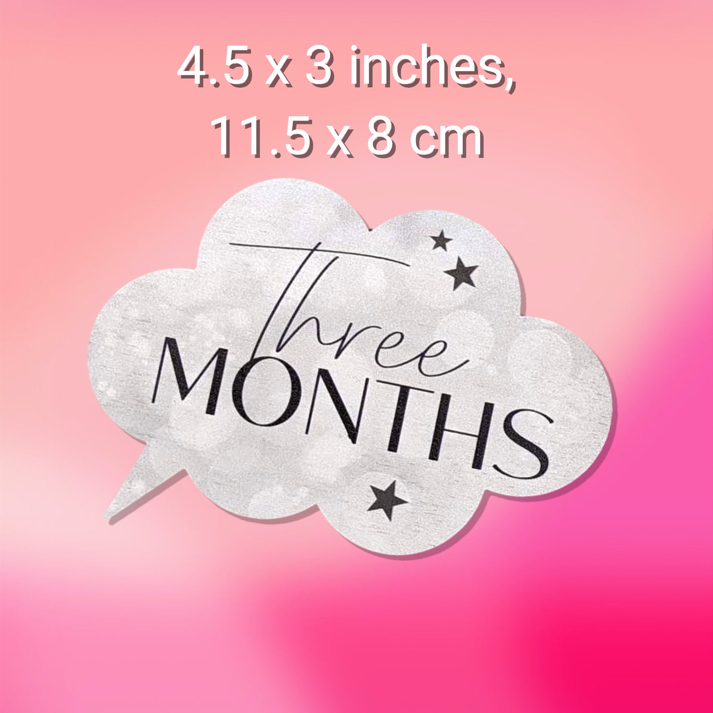 Baby Milestones discs, newborn photo props, wooden gender-neutral design, cloud shaped