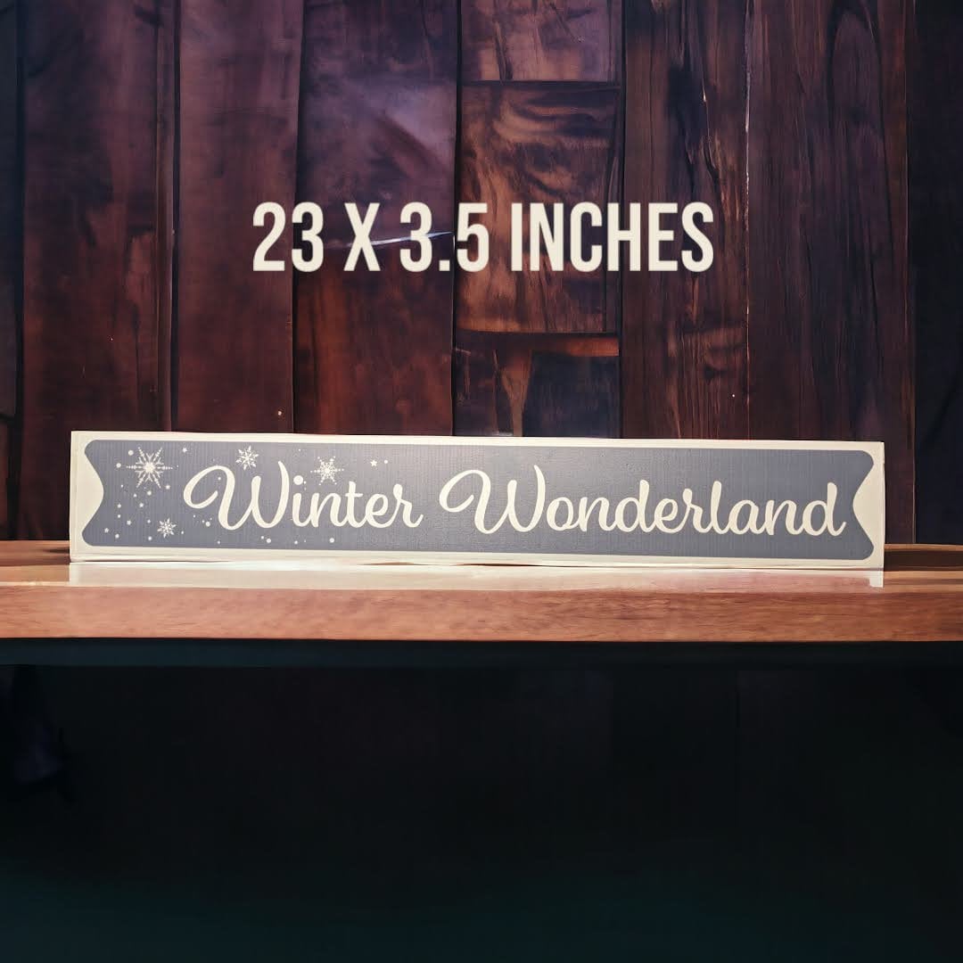 Winter Wonderland Sign