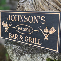 Bar and Grill Sign