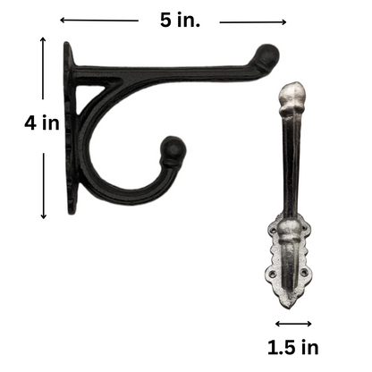 Large Rustic Coat Hook