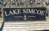 Lake Simcoe with Anchor - Maison Muskoka