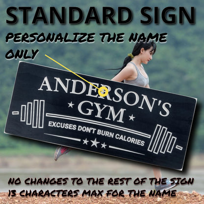 Gym Sign