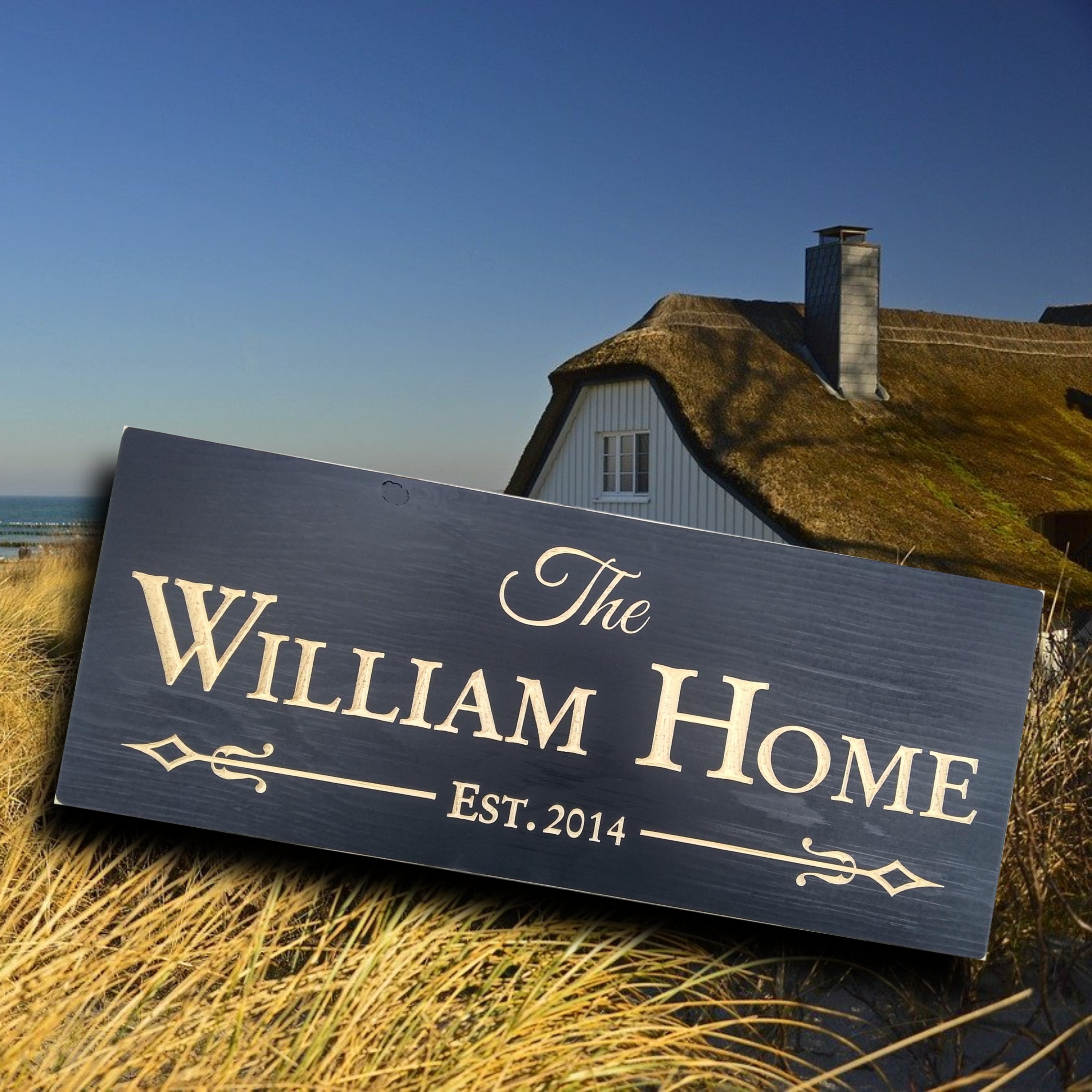 Personalized Family Home Sign – Maison Muskoka