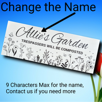 Garden Sign