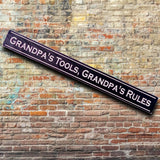 Grandpa's Workshop Sign