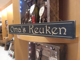 Wood kitchen sign, Oma's Keuken, Carved Wooden Sign, Oma's Kitchen, Dutch home décor, kitchen wall décor, Oma gift