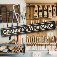 Grandpa's Workshop Sign
