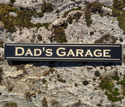 personalized wood sign,Dad's Garage, Custom wooden signs, workshop sign, Father's Day gift