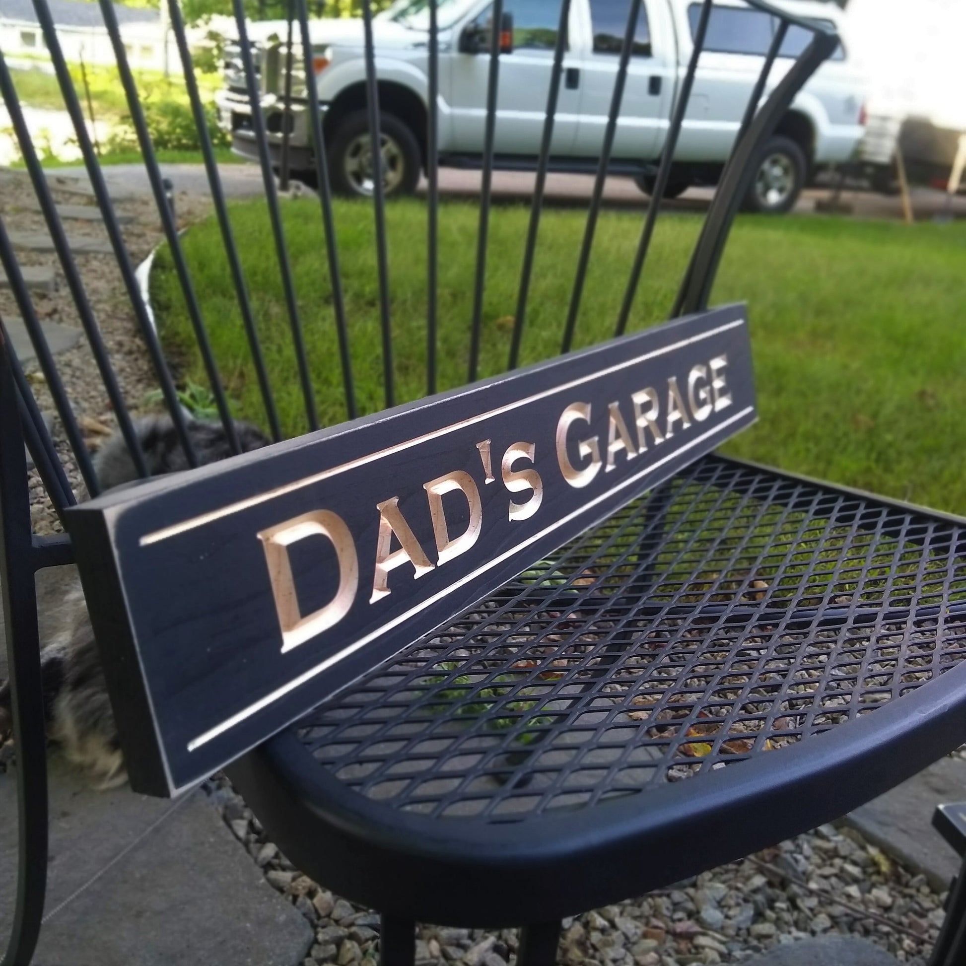 personalized wood sign,Dad's Garage, Custom wooden signs, workshop sign, Father's Day gift