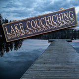 Large Lake Sign